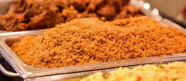 Jollof rice with Chicken